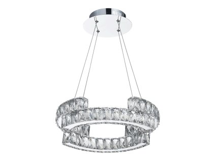 LUXERA 62428 SANTANA LED/26W,4000K, CHROME/CLEAR