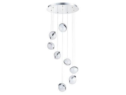LUXERA 62433 MALCOLM LED/64W,4000K, CHR/CR.EFFECT