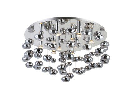 LUXERA 46120 AMARILLO 12xGU10/50W, CHROME, CEILING