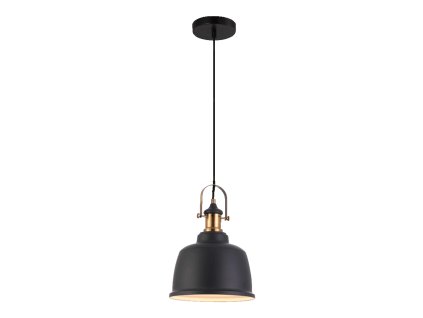 PREZENT 46302 FAMOSA 1xE27/40W, MATT BLACK/WHITE/ANT