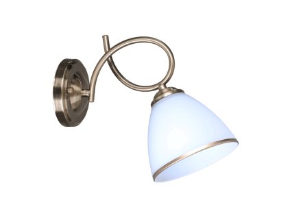 PREZENT 61452 ASTER 1xE27/60W, AB, WHITE