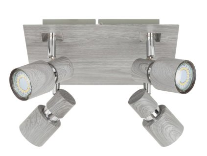 Bodové svietidlo Merkur 6128 - GU10 4x max. 50W - dub zvetraný