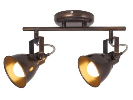 Bodové svietidlo Vivienne 5963 - E14 2x max. 40W - antická hnedá