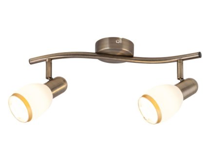 Bodové svietidlo Elite 5971 - E14 2x max. 40W - bronzová