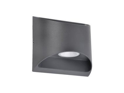 PREZENT 31404 AUCLAND 2xLED/3W,4000K,IP54,D.GREY, WALL