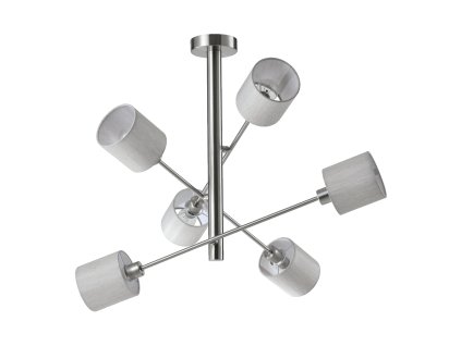 PREZENT 75461 TYNIEL 6xE14/40W, NS/GREY