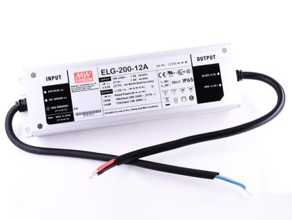 Napájací zdroj pre LED 12V 192W 16A IP65 PFC - ELG-200-12A-3Y