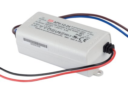 LED zdroj Mean Well APV-12-24 miniatúrny 24V 12W pre interiér