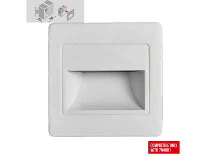 EMITHOR 70401 STEP LIGHT NET LED/1,5W, 4000K, WHITE