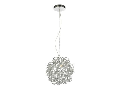 PREZENT 64380 WIRED 1xG9/33W,D250, CHROME/ALUMINUM