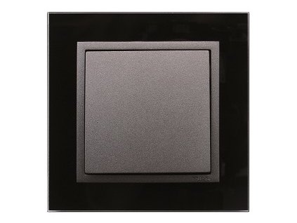 LOGUS90 - 90930 TES - 3 - rámček, čierne sklo/šedá