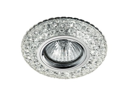 EMITHOR 71095 DOWNLIGHT GU10/50W,LED/3W, CHROME/CLEAR
