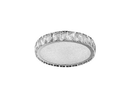 LUXERA 62407 GIRO LED/29W,3000K,D400, CHROME/CRYSTAL