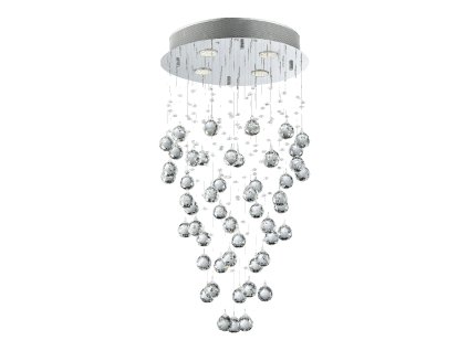 LUXERA 62411 NORR 4xGU10/50W, CHROME/CLEAR