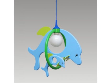 PREZENT 28115 DOLPHIN FAMILY 1xE27/60W, BLUE