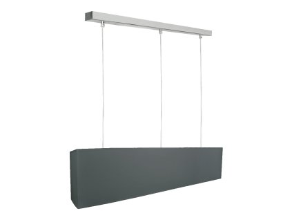 PREZENT 25097 AKIRA 3xE27/60W, CHROME/GRAY