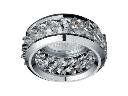 EMITHOR 71061 DOWNLIGHT GU10/50W,CHR ALU/CLEAR CRYSTAL