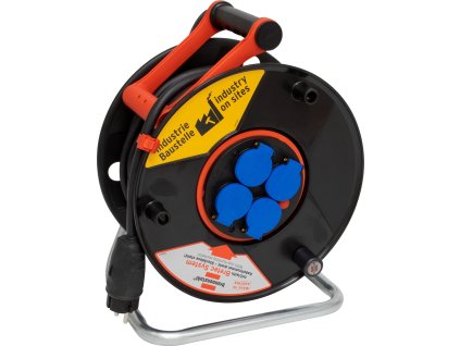 Brennenstuhl 1308911 stavebný predlžovací bubon 25m Garant Bretec s pevným stredom kábel 3