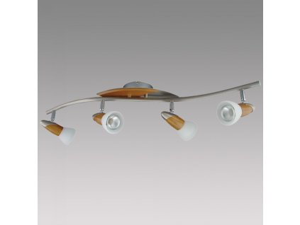 PREZENT 453 REA 4xE14/R50/40W, NS/DARK WOOD/WHITE