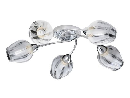 Stropné svietidlo Danila 2970 - E27 5x max. 60W - chrómová