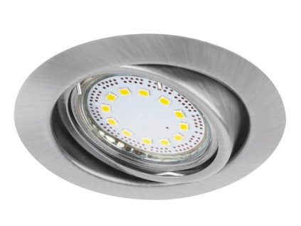 Zápustné svietidlo Lite 1166 - GU10 3x max. 50W - saténová chrómová