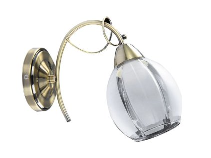 Nástenné svietidlo Joel 2269 - E27 1x max. 60W - bronzová