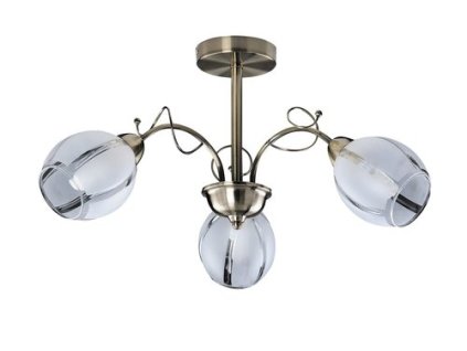 Stropné svietidlo Joel 2270 - E27 3x max. 60W - bronzová