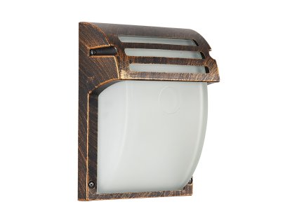 PREZENT 39022 AMALFI 1xE27/60W, IP44,MATT RUSTIC,FROST