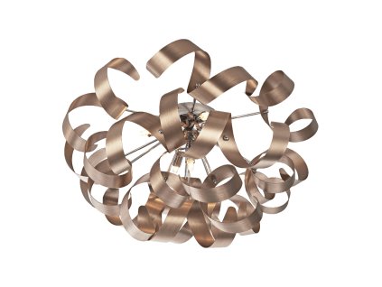 LUXERA 64357 RIBBON 5xG9/33W, COFFEE/CHROME