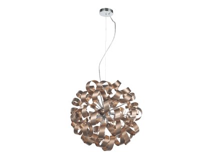 LUXERA 64359 RIBBON 12xG9/33W, COFFEE/CHROME