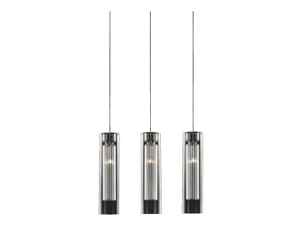 LUXERA 33505 MARABIS 3xG4/20W, CHROME/SMOKED