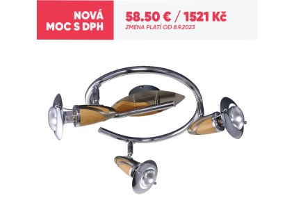 PREZENT 319 ZEUS 3xE14/R50/40W, NS/CH, LW