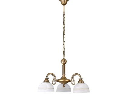 Luster Flossi 8813 - E27 3x max. 40W - bronzová