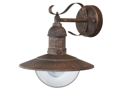 Vonkajšie nástenné svietidlo Oslo 8271 - E27 1x max. 60W - antická zlatá