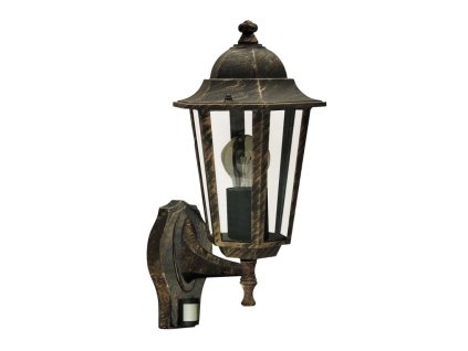 Vonkajšie nástenné svietidlo Velence 8218 - E27 1x max. 60W - antická zlatá