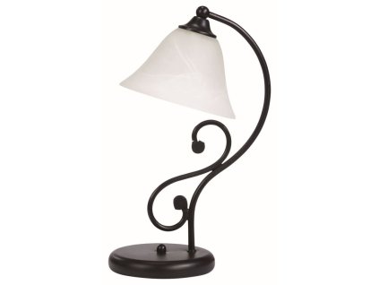 Nočná lampa Dorothea 7772 - E14 1x max. 40W - matná čierna