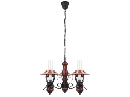 Luster Enna 7860 - E14 3x max. 40W - čierna