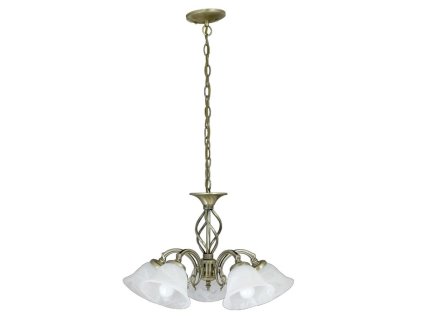 Luster Beckworth 7135 - E14 5x max. 40W - bronzová