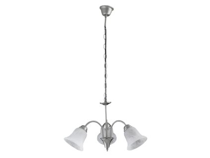 Luster Francesca 7363 - E14 3x max. 40W - saténová chrómová