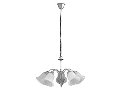 Luster Francesca 7365 - E14 5x max. 40W - saténová chrómová