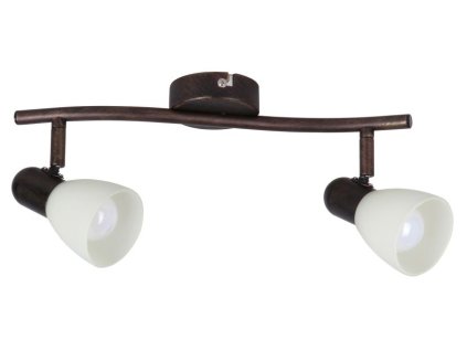 Bodové svietidlo Soma 6592 - E14 2x max. 40W - antická hnedá