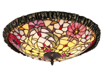 Stropné svietidlo Mirella 8087 - E27 2x max. 60W - bronzová