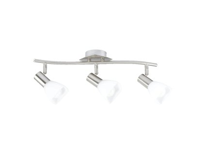 PREZENT 65002 AIDA 3xE14/40W,NICKEL SATIN/WHITE