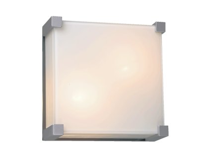 PREZENT 62006 SUPRA 2xE27/60W, SHINY SILVER