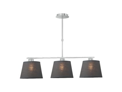 LUXERA 18067 COMBO 3xE27/60W, GRAY