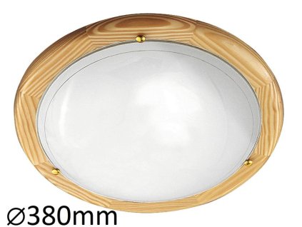 Stropné svietidlo Ufo 5421 - E27 2x max. 60W - prírodná