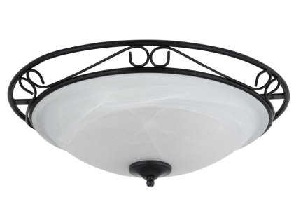 Stropné svietidlo Athen 3723 - E27 3x max. 60W - čierna