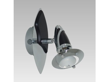 PREZENT 12058 ZEUS 1xE14/R50/40W, NS-CHROME/WENGUE