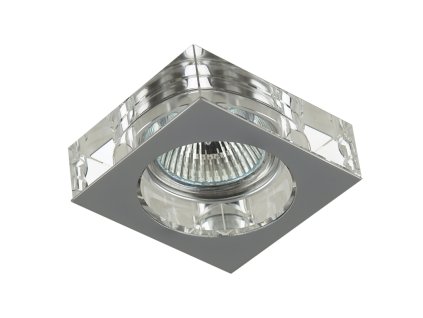EMITHOR 71008 DOWNLIGHT 1xGU10/50W, CHROME/CRYSTAL