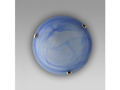 PREZENT 1407 ALABASTER 2xE27/60W, D400, BLUE/CHROME